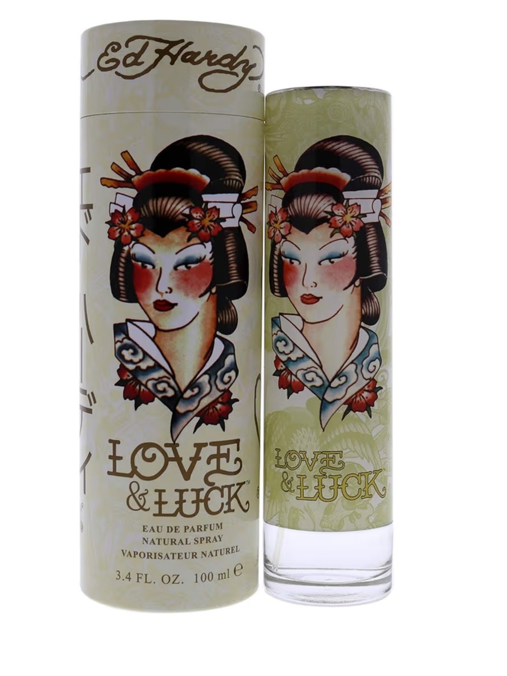 Christian Audigier Ed Hardy Love & Luck for Women 3.4 oz EDP Spray New in Box